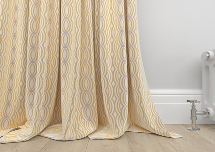 Opulent Scallop, Toffee - Made To Measure Curtains - Image 6